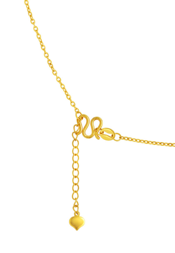 TOMEI Endless Prosperity Abacus Necklace, Yellow Gold 999