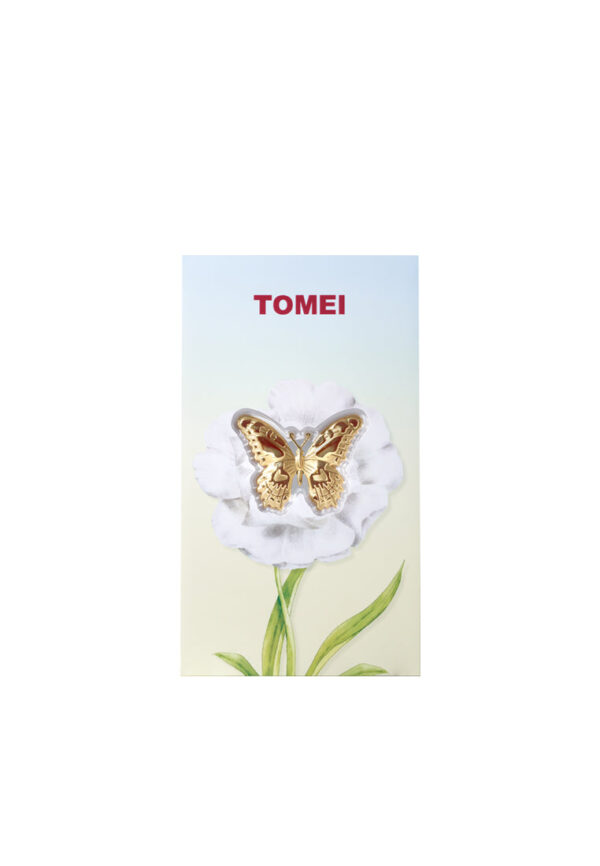 TOMEI [Online Exclusive] Butterfly Gold Wafer 0.2G, Yellow Gold 9999