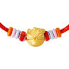TOMEI X Sanrio Hello Kitty 5D Charm with rope, Yellow Gold 999