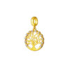 TOMEI Chomel Collection Life Tree Charm, Yellow Gold 916