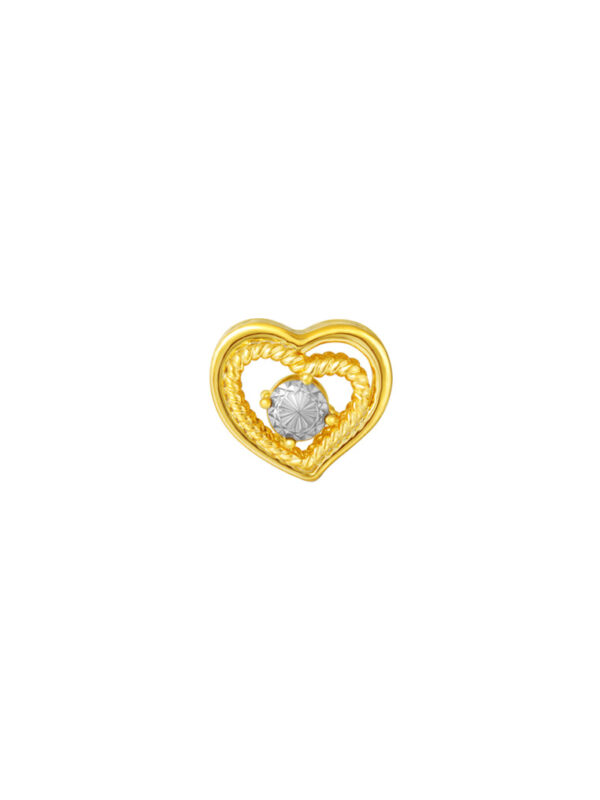 TOMEI Chomel Collection Love Charm, Yellow Gold 916