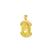 TOMEI Blissful Collection Dragon Abacus Pendant, Yellow Gold 916