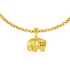 TOMEI Fortune Elephant Pendant, Yellow Gold 916