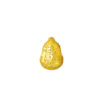TOMEI Chomel Collection Fuzi Gourd Charm, Yellow Gold 916