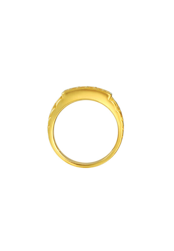 TOMEI Blissful Collection Abacus Ring, Yellow Gold 916