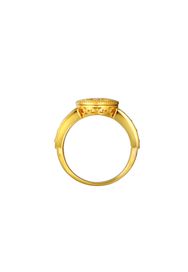 TOMEI Blissful Collection Abacus Ring, Yellow Gold 916