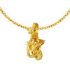 TOMEI Blissful Collection Dragon Abacus Pendant, Yellow Gold 916