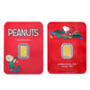 TOMEI Christmas with Snoopy & Charlie Brown Peanuts Gold Bar 0.5G I Fine Gold 9999