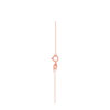 TOMEI Nephrite Series Peace Marker Necklace, Rose Gold 750