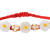 TOMEI [Online Exclusive] 有钱花 Flower Jade with Red Rope Bracelet