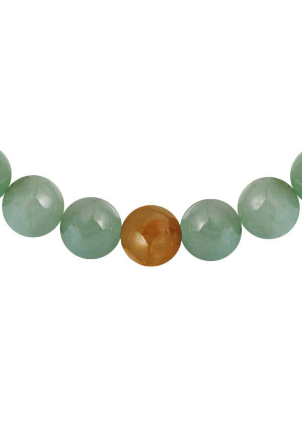 TOMEI Palace Grace, Greenish Jade Bead Bracelet