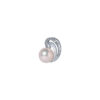 TOMEI Pure Love Pearl Pendant Set, White Gold 585