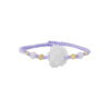 TOMEI [Online Exclusive] Lotus Jade with Purple Rope Bracelet