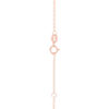 TOMEI Nephrite Handbag Necklace, Rose Gold 750