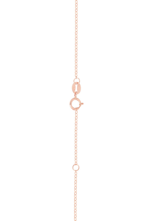 TOMEI Nephrite Handbag Necklace, Rose Gold 750