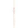 TOMEI Rouge Collection Well-Bring Necklace, Rose Gold 750