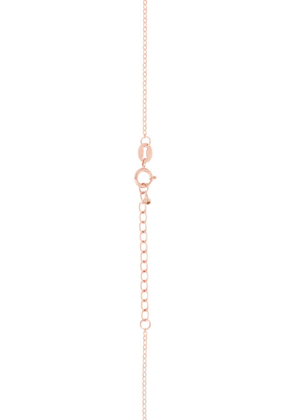 TOMEI Rouge Collection Well-Bring Necklace, Rose Gold 750