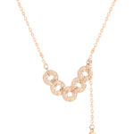 TOMEI Rouge Collection Abundance Necklace, Rose Gold 750