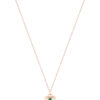 TOMEI Nephrite Handbag Necklace, Rose Gold 750