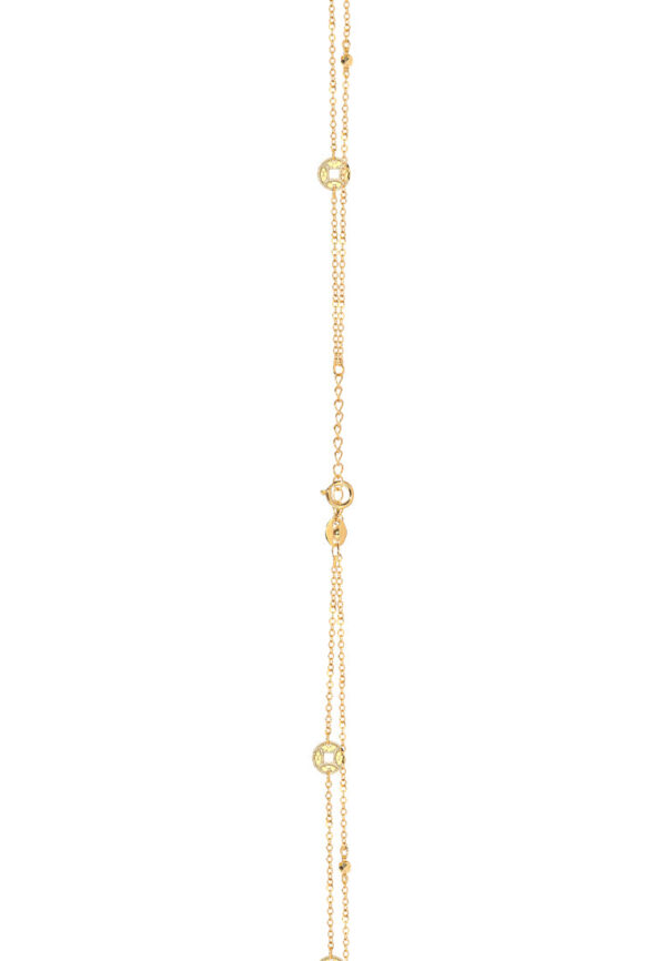 TOMEI Five Blessings Abundance Bracelet, Yellow Gold 750