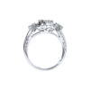 TOMEI Seri Embers Diamond Ring, White Gold 750