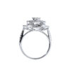 TOMEI Seri Embers Diamond Ring, White Gold 750