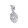 TOMEI Sinar Aura Diamond Pendant, White Gold 750