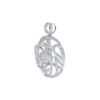 TOMEI Sinar Aura Diamond Pendant, White Gold 750