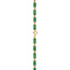 TOMEI Five Blessings Jade Bracelet, Yellow Gold 750