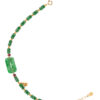 TOMEI Five Blessings Jade Bracelet, Yellow Gold 750