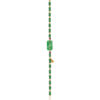 TOMEI Five Blessings Jade Bracelet, Yellow Gold 750