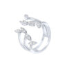 TOMEI Seribu Glow Diamond Ring, White Gold 750