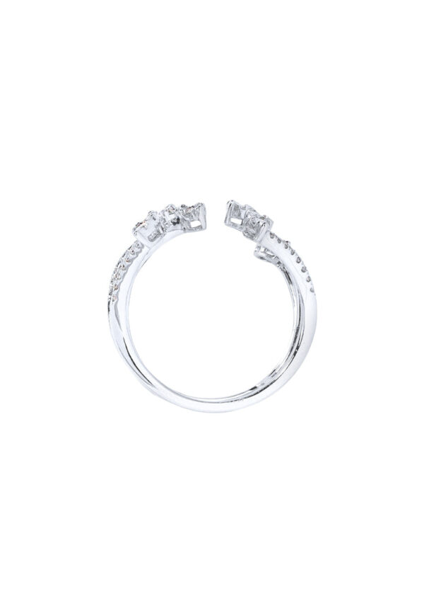 TOMEI Seribu Glow Diamond Ring, White Gold 750