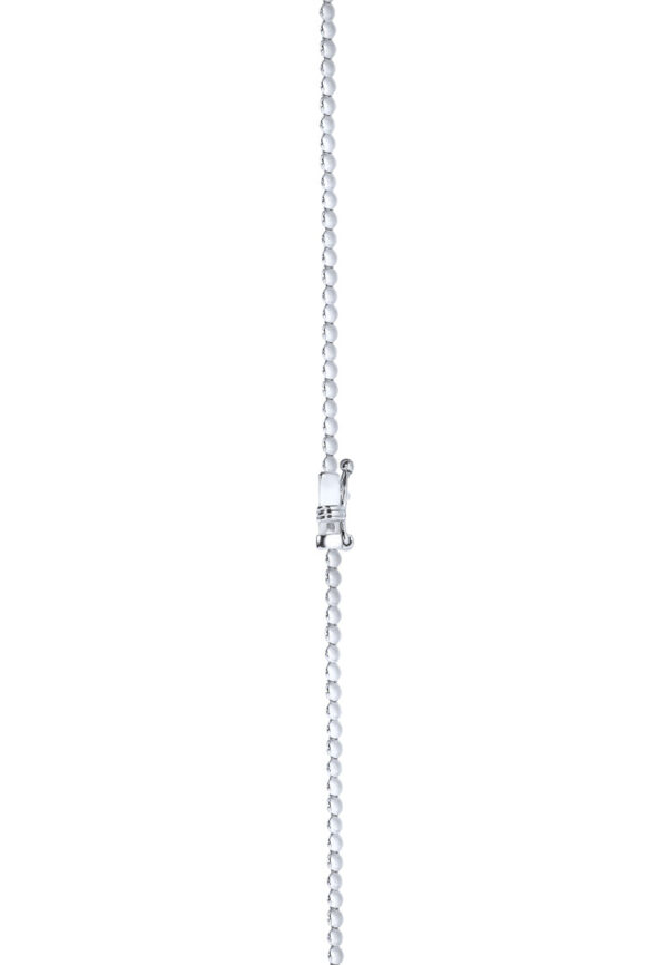 TOMEI Seribu Glow Diamond Necklace, White Gold 750