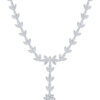 TOMEI Seribu Glow Diamond Necklace, White Gold 750