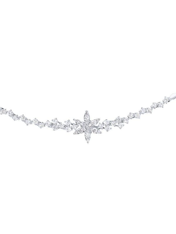 TOMEI Seribu Glow Diamond Bracelet, White Gold 750