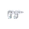 TOMEI Emerald Set Earrings, White Gold 750