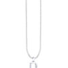 TOMEI Emerald Set Pendant, White Gold 750