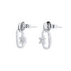 TOMEI Diamond Earrings, White Gold 585