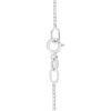 TOMEI Diamond Pendant Set, White+Rose Gold 585