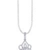 TOMEI Diamond Pendant, White Gold 750