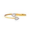 TOMEI Diamond Cut Collection Bangle, Yellow Gold 916