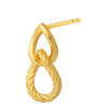 TOMEI Earrings, Yellow Gold 916