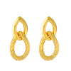 TOMEI Earrings, Yellow Gold 916