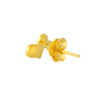 TOMEI Dwi-Love Earrings, Yellow Gold 916