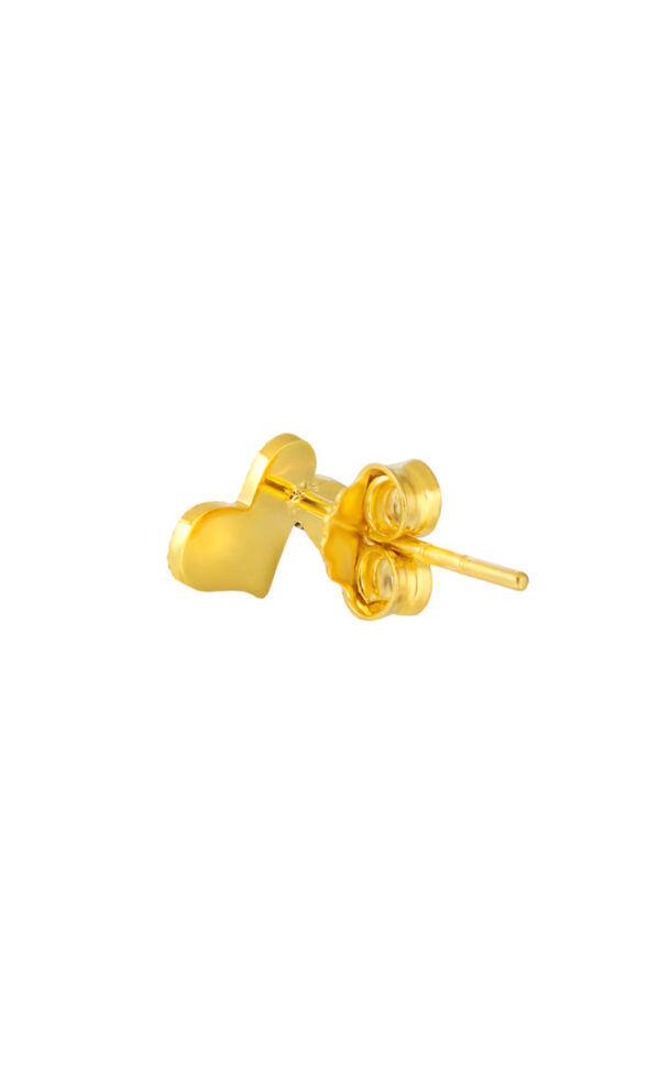 TOMEI Dwi-Love Earrings, Yellow Gold 916