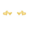 TOMEI Dwi-Love Earrings, Yellow Gold 916