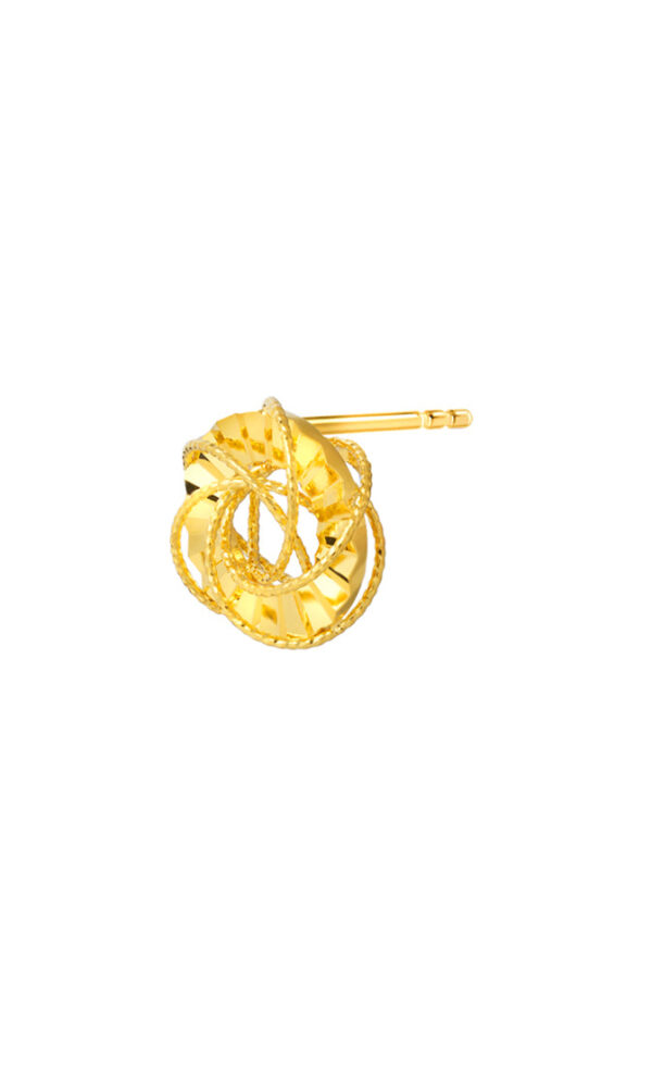 TOMEI Earrings, Yellow Gold 916