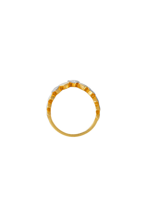 TOMEI Diamond Cut Collection Ring, Yellow Gold 916