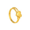 TOMEI Lusso Italia Love Ring, Yellow Gold 916